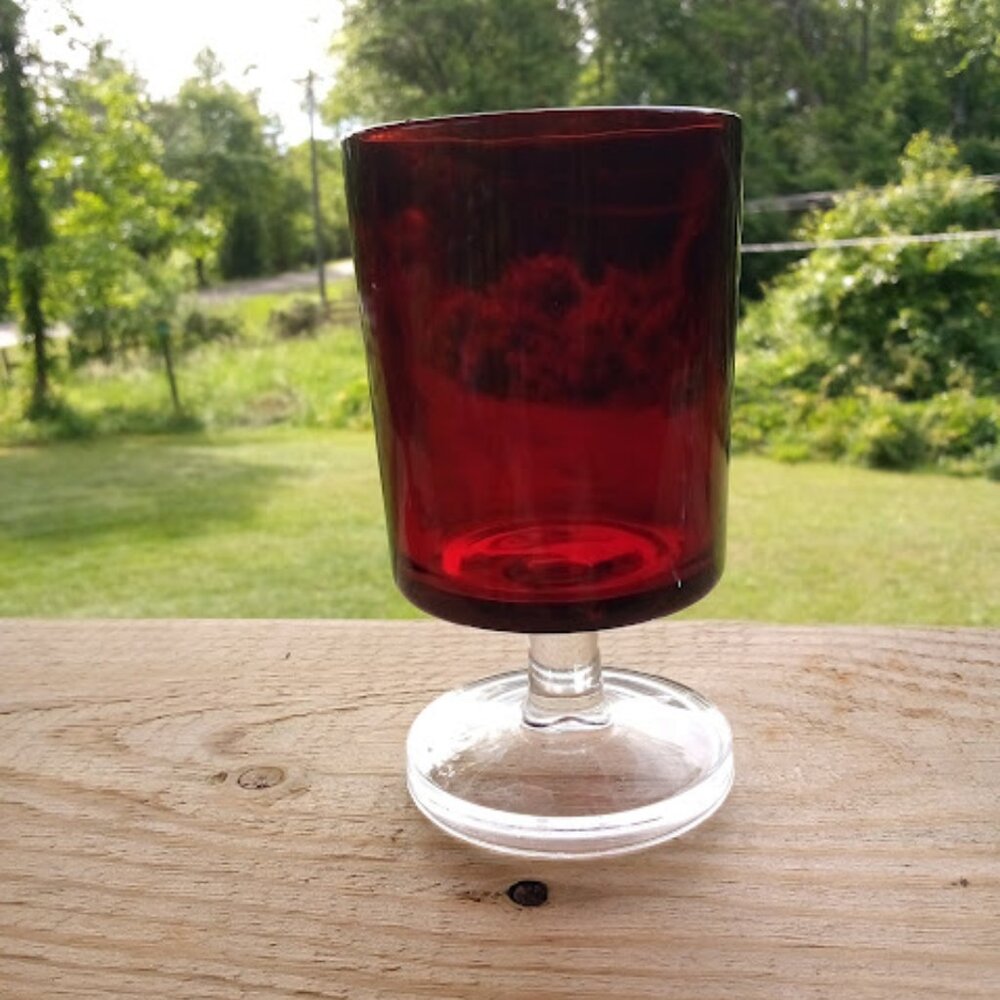 Luminarc Arcoroc Cavalier ruby red cordial